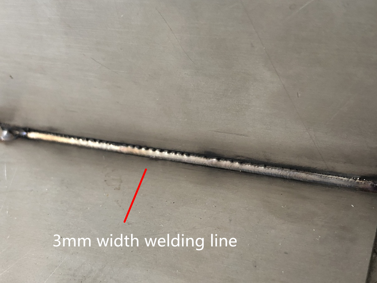 激光焊接机焊接效果图