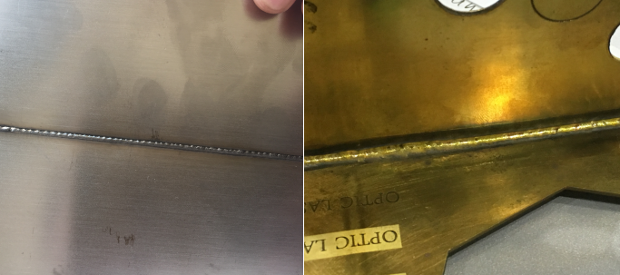 yag焊接机与激光焊接机的样品图对比 yag焊接机与激光焊接机的样品图对比