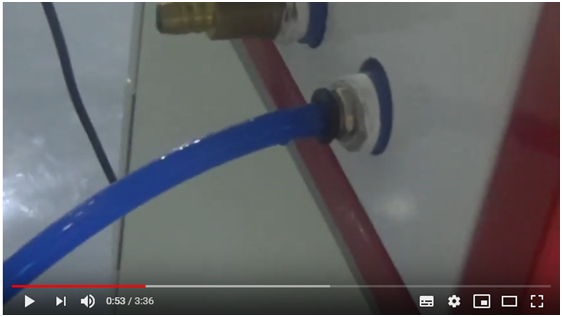 首饰激光焊接机接水教程